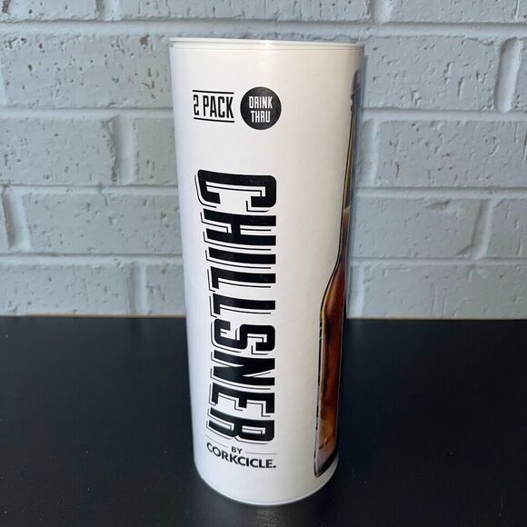 Chillsner by Corkcicle Stainless Steel Beer or Soda Bottle Drink Through Chiller - Picture 7 of 9